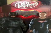 Batman Vs Superman Dr. Pepper Comic