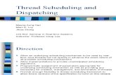 Thread Scheduling and Dispatching