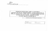 Proceduri de Lucru Utilizare Mijloace de Comunicatii Vocale Sol Aer CDZ Bucuresti Ed.2.2 Mai2010