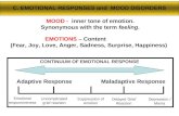 4. Emotional Responses and Mood Disorders