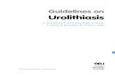 urolithiasis guideline