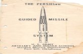 The Pershing Guided Missile System