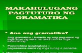 Ang Gramatika at Ang Guro