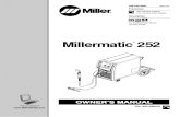 Millermatic 252 Operators Manual