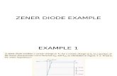 Zener Diode Example