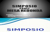 SIMPOSIO y MESA REDONDA