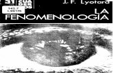 Lyotard Jean Francois - La Fenomenologia