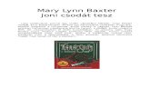 Mary Lynn Baxter - Joni Csodát Tesz