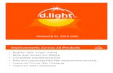 New Product Introduction d.light Solar