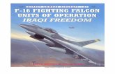F16 Fighting Falcon Units of Operation Iraqi Freedom Chapter on 410 AEW With H23 Only