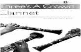 Three´s A Crowd (clarinet Trios)