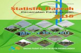 Statistik Daerah Kecamatan Kademangan 2015
