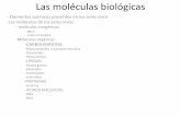 1- Las Moléculas Biológicas