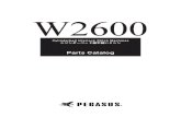 Partsbook Pegasus W2600