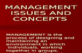 A MANAGEMENT Issues & Concepts Feb 15