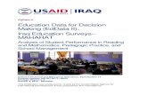 English Iraq EdData MAHARAT TASK 1 Analysis Report 15Feb2013 Revised27Nov2013-Errata