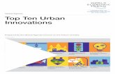 Top 10 Emerging Urban Innovations Report 2010
