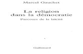 Gauchet Marcel La Religion Dans La Démocratie Parcours de La Laïcit 1998