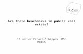 Are there benchmarks in public real estate? DI Werner Erhart-Schippek, MSc MRICS.