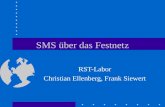 SMS über das Festnetz RST-Labor Christian Ellenberg, Frank Siewert.