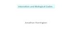 Intonation und Biological Codes Jonathan Harrington.