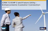 CRM 7.0 EHP 3 and Future Utility - Enhancements Customer Connection ASUG & SAP.