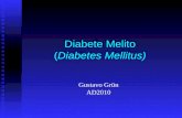 Diabete Melito (Diabetes Mellitus) Gustavo Grün AD2010.