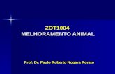ZOT1004 MELHORAMENTO ANIMAL Prof. Dr. Paulo Roberto Nogara Rorato.