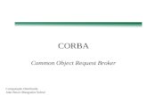 Computação Distribuída João Bosco Mangueira Sobral CORBA Common Object Request Broker.