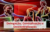 Delegação, Centralização e Descentralização Milton Henrique do Couto Neto miltonh@terra.com.br.