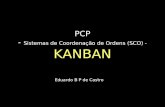 PCP - Sistemas de Coordenação de Ordens (SCO) - KANBAN Eduardo B P de Castro.