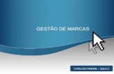 GESTÃO DE MARCAS CARLOS FREIRE – 2014.2. Gestão de Marcas Carlos Freire – 2014.2 Elementos de Marca.