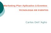 Marketing Plan Aplicados à Eventos Carlos Dell´Aglio FMU TECNOLOGIA EM EVENTOS.