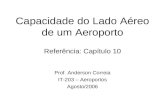 Capacidade do Lado Aéreo de um Aeroporto Referência: Capítulo 10 Prof. Anderson Correia IT-203 – Aeroportos Agosto/2006.