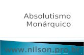 Absolutismo Monárquico 22/9/20151.