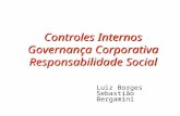 Controles Internos Governança Corporativa Responsabilidade Social Luiz Borges Sebastião Bergamini.