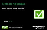 Nota de Aplicação Suporte Técnico Brasil Versão: Idioma português em IHM VW3A1111 ●1.0.
