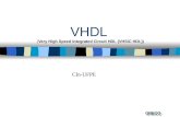 VHDL (Very High Speed Integrated Circuit HDL (VHSIC HDL)) GRECO CIn-UFPE.