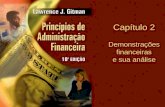 Cap. 2-0 Gestão Financeira – Prof.Mônica Capítulo 2 Demonstrações financeiras e sua análise.