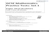 05a Practice Test Set 1 - Paper 2H