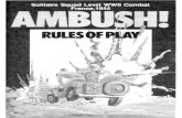 Ambush! Rules
