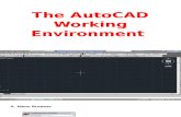 The AutoCAD Working Environment