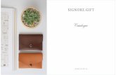2016 Pricelist for Signore Gift