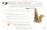 BANNER [SAXOFONE TENOR Sib] - Nossa Orquestra Precisa de Saxofonistas