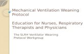 SLR Ventilator Weaning Education Presentation