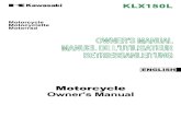 Kawasaki Klx150L Manual