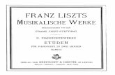 Liszt Transcenedentals