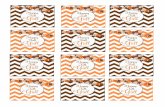 Happy Fall y All Cupcake Toppers PDF