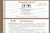 Equallyoked - Pronunciation - Definition - Social History - Concepts - Perspectives - Show Show