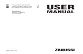 Zanussi ZWQ 36101 Használati ustasítás